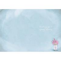 Get Well Soon Softly Drawn Me To You Bear Card Extra Image 1 Preview